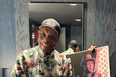 Legendary bluesman, Buddy Guy with our print!